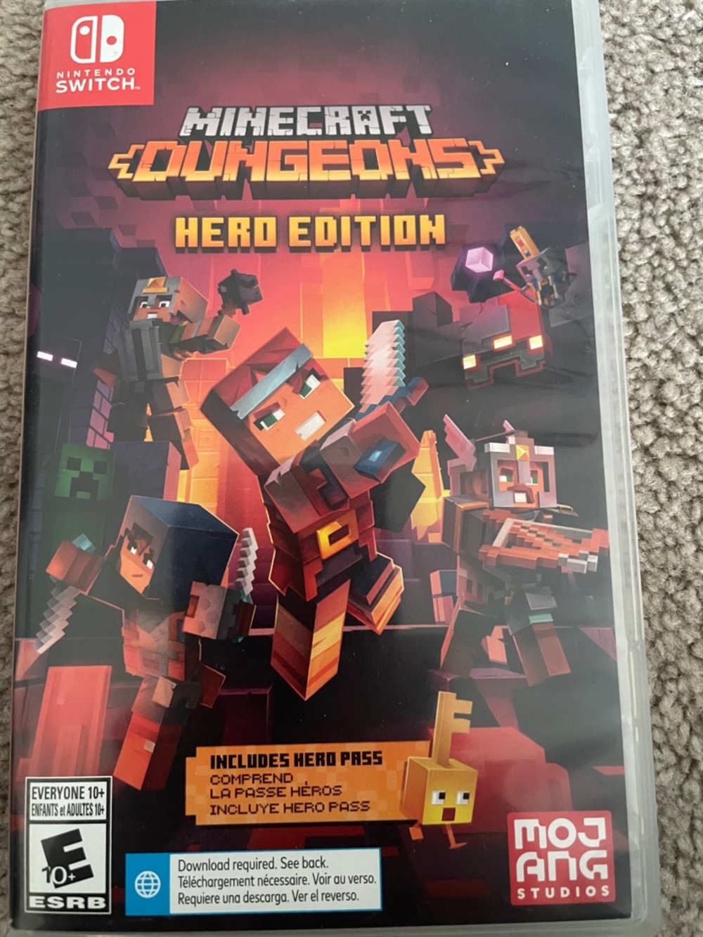 Minecraft Dungeons Hero Edition Nintendo Switch
